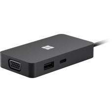 Microsoft Surface USB-C Travel Hub, Black, Commerc