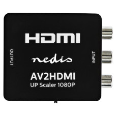 NEDIS převodník smíšeného videa na HDMI/ 3x RCA/ černý