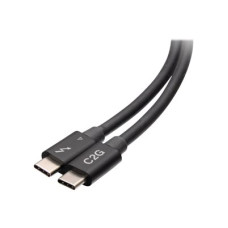 C2G 2.5ft Thunderbolt 4 USB C Cable