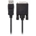 NEDIS kabel DisplayPort - DVI/ zástrčka DisplayPort - 24+1pinová zástrčka DVI-D/ černý/ 2m