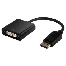 XtendLan Adaptér DisplayPort (M) na DVI (F), 15cm, černý