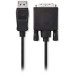 NEDIS kabel DisplayPort - DVI/ zástrčka DisplayPort - 24+1pinová zástrčka DVI-D/ černý/ 3m