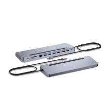 i-tec dokovací stanice USB-C Metal Ergonomic 4K/ 3x Display/ Power Delivery 100W