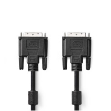 Nedis CCGB32000BK20 - Kabel DVI | DVI-D 24+1-Pin Zástrčka - DVI-D 24+1-Pin Zástrčka | 2 m | Černá barva