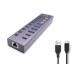 i-tec datový a nabíjecí HUB USB 3.0/USB-C/ 9x port/ LAN + Power Adapter 60W