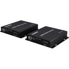 PremiumCord HDMI KVM extender na 150m přes jeden kabel Cat5e/Cat6, FULL HD 1080p