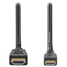 NEDIS High Speed HDMI 1.4 kabel s ethernetem/ 4K@30Hz/ zlacené konektory HDMI-mini HDMI/ černý/ 3m