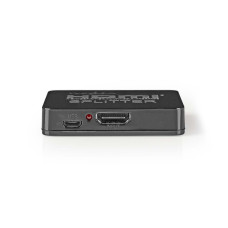 Nedis VSPL34002BK-  HDMI Rozbočovač | 2 Porty port(s) | Vstup HDMI ™ | 2x výstup HDMI ™ | 4K@30Hz | 2.25 Gbps | Černá
