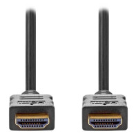 NEDIS High Speed HDMI 2.0 kabel s ethernetem/ 4K@60Hz/ zlacené konektory HDMI-HDMI/ černý/ bulk/ 3m