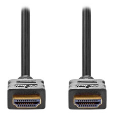 NEDIS High Speed HDMI 2.0 kabel s ethernetem/ 4K@60Hz/ zlacené konektory HDMI-HDMI/ černý/ bulk/ 3m