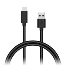 CONNECT IT Wirez USB C (Type C) - USB, tok proudu až 3A !,černý, 2 m