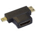 PremiumCord Adapter HDMI na miniHDMI - microHDMI