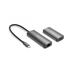 DIGITUS Video Extender Set, USB-C - HDMI, 4K/120Hz CAT6, 30 m