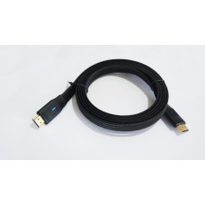 TB HDMI Kabel v 2.1 flat black 2m