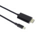 PremiumCord USB-C na HDMI kabel 2m rozlišení 4K*2K@60Hz FULL HD 1080p