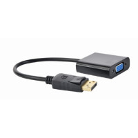 GEMBIRD red. Displayport na VGA, M/F, černá