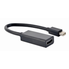 GEMBIRD Kabel CABLEXPERT red. miniDisplayport na HDMI, M/F, černá