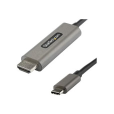 StarTech.com 9.8ft (3m) USB C to HDMI Cable 4K 60Hz with HDR10, Ultra HD USB Type-C to 4K HDMI 2.0b Video Adapter Cable, USB-C to HDMI HDR Monitor/Display Converter, DP 1.4 Alt Mode HBR3