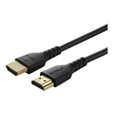 StarTech.com 2m Premium Certified HDMI 2.0 Cable with Ethernet, Durable High Speed UHD 4K 60Hz HDR 10, 6ft Rugged M/M HDMI Cord with Aramid Fiber, TPE, Ultra HD Monitors, TVs & Displays