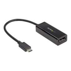 StarTech.com USB C to DisplayPort Adapter, 8K/5K/4K USB Type C to DP 1.4 Alt Mode Video Converter, HBR3/DSC/HDR, 8K 60Hz, Thunderbolt 3 Compatible DisplayPort 1.4 Monitor Display Adapter