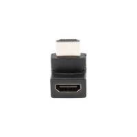 LANBERG adaptér HDMI (M) na HDMI (F) úhlový, černý