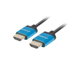 LANBERG HDMI M / M 2.0 kabel 1,8m 4K černý, slim