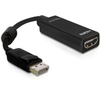 Delock Displayport 20pin samec > HDMI 19 pinový samice, délka 12,5 cm