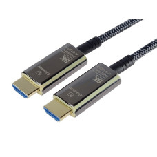 PremiumCord Ultra High Speed HDMI 2.1 optický fiber kabel 8K@60Hz,zlacené 5m