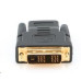 GEMBIRD redukce HDMI-DVI-D F/M,zlacené kontakty, černá