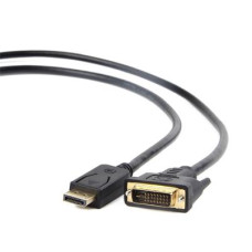 Kabel GEMBIRD DisplayPort na DVI, M/M, 1,8m