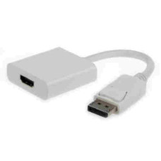 Kabel GEMBIRD red. Displayport na HDMI, M/F, bílá