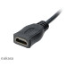 AKASA - HDMI na mikro HDMI adaptér - 25 cm