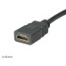 AKASA - HDMI na mini HDMI adaptér - 25 cm