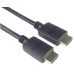 PremiumCord HDMI 2.0 High Speed+Ethernet, zlacené konektory, 0,5 m