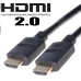 PremiumCord HDMI 2.0 High Speed+Ethernet, zlacené konektory, 5m