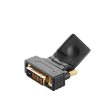 AKASA - úhlová redukce DVI-D na HDMI