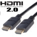 PremiumCord HDMI 2.0 High Speed+Ethernet, zlacené konk., 1,5m