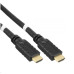 PremiumCord HDMI 4K/60Hz, ethernet, se zesilovačem, 3x stíněná, 2.0 15m