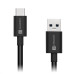 CONNECT IT Wirez USB C (Type C) - USB, tok proudu až 3A !,černý, 2 m