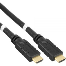 PremiumCord HDMI High Speed with Ether.4K@60Hz kabel se zesilovačem,30m, 3x stínění, M/M, zlacené konektory