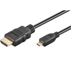 PremiumCord Kabel HDMI A - HDMI micro D, 2m