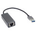 PremiumCord adaptér USB3.0 -> LAN RJ45 ETHERNET 10/100/1000 MBIT Aluminium