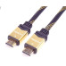 PremiumCord designový HDMI 2.0 kabel, zlacené konektory, 1,5m