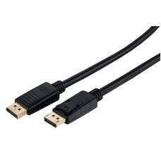 C-TECH Kabel DisplayPort 1.2, 4K@60Hz, M/M, 1m