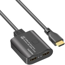 PremiumCord HDMI 2.0 Switch 4K@60Hz, 4:4:4 obousměrný 2-1 nebo 1-2