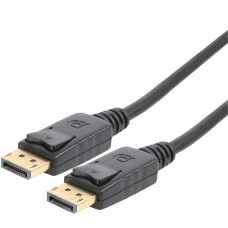 PremiumCord DisplayPort 2.0 přípojný kabel M/M, zlacené konektory, 1m