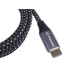 PremiumCord ULTRA HDMI 2.1 High Speed + Ethernet kabel 8K@60Hz,zlacené 0,5m