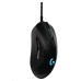 Logitech myš Gaming G403 Hero - 6 tlačítek/podsvícená/drátová/100 - 16 000 DPI/černá