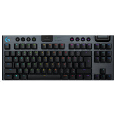 Logitech G915 TKL Tenkeyless LIGHTSPEED Wireless RGB Mechanical Gaming Keyboard - CARBON - US INT' L - INTNL