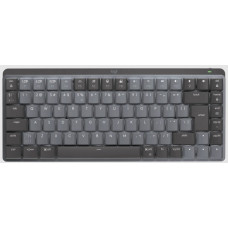 Logitech MX Mechanical Mini for Mac Minimalist Wireless Illuminated Keyboard - SPACE GREY - US INT'L - EMEA